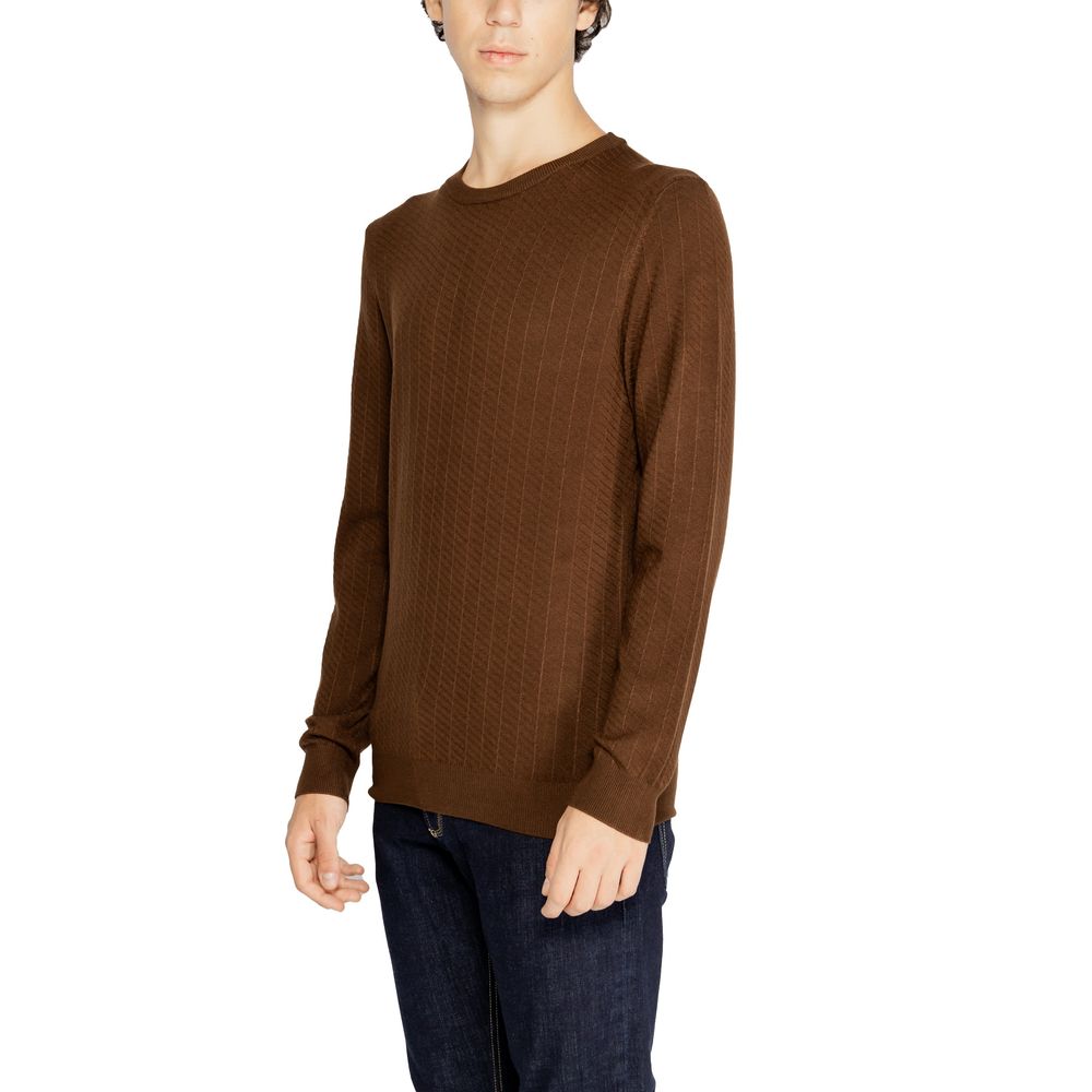 Maglione in Viscosa Marrone Antony Morato