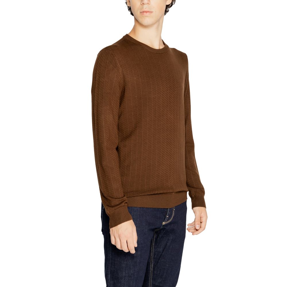 Maglione in Viscosa Marrone Antony Morato