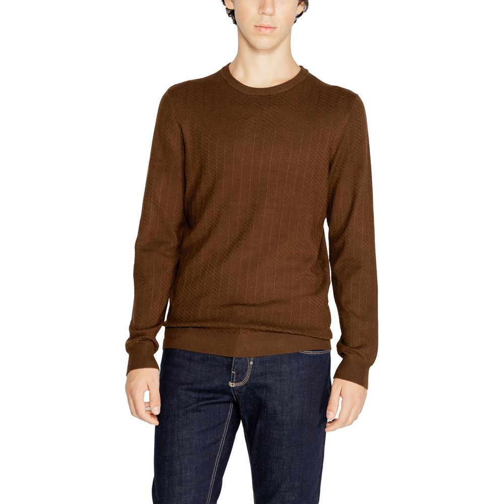 Maglione in Viscosa Marrone Antony Morato
