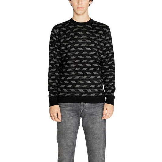 Maglione in acrilico nero Antony Morato