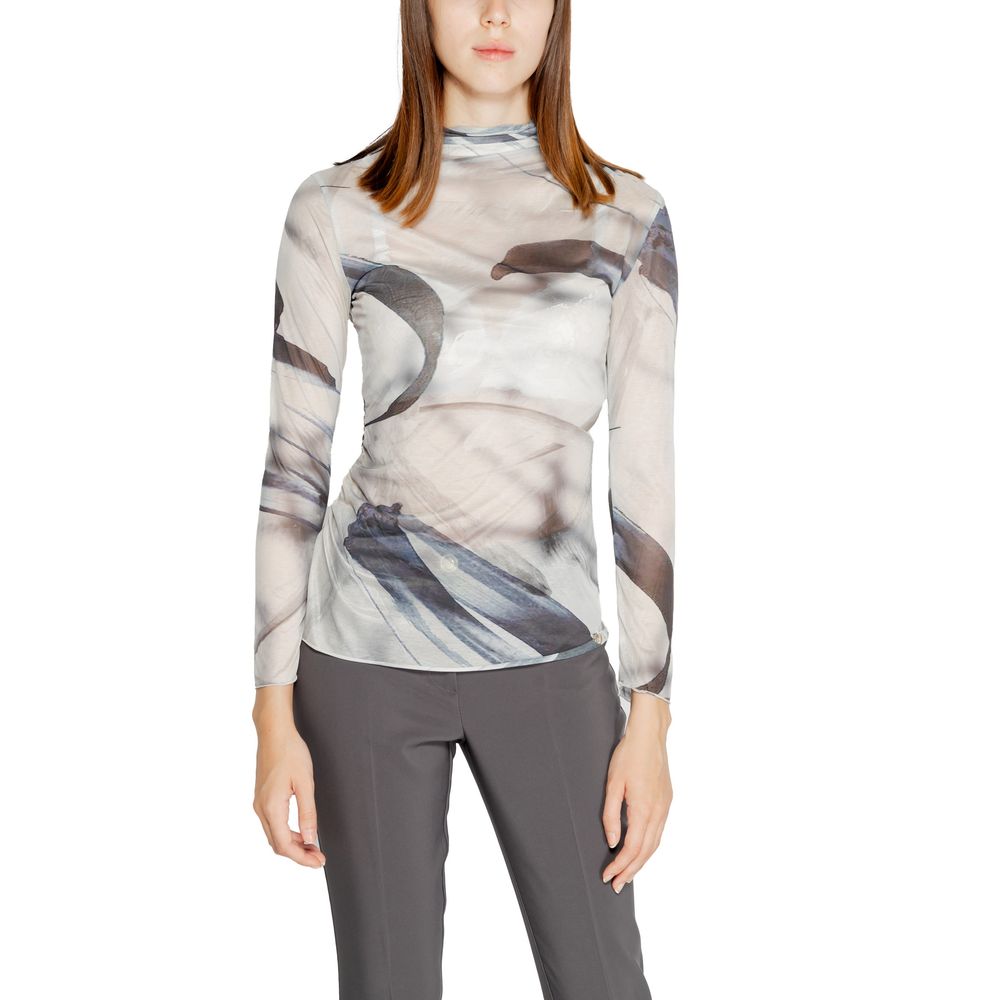 Rinascimento Gray Polyester Long Sleeve
