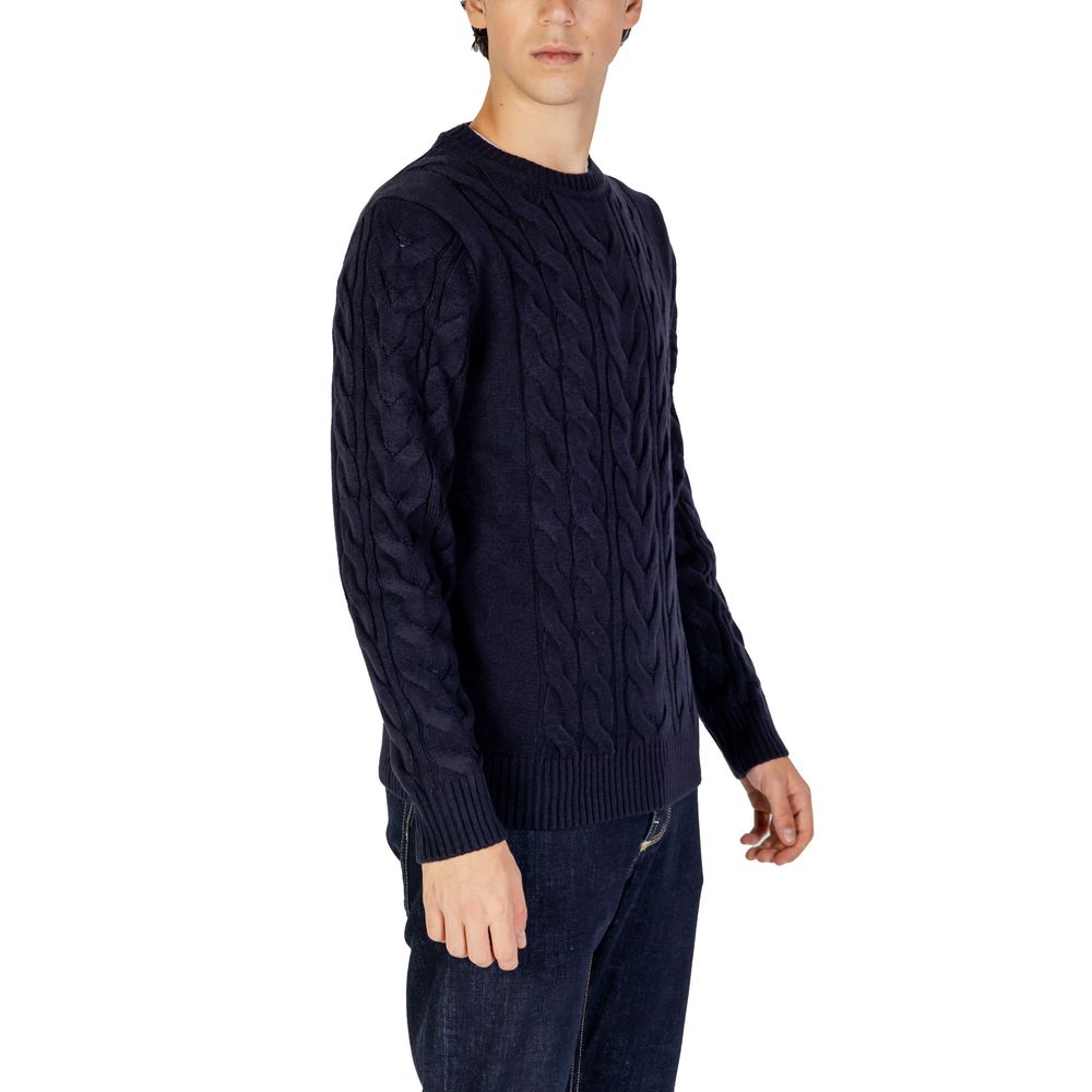 Hamaki-Ho Blauer Acrylpullover