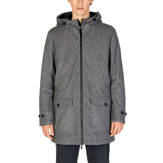 Hamaki-Ho-Jacke aus grauem Polyester