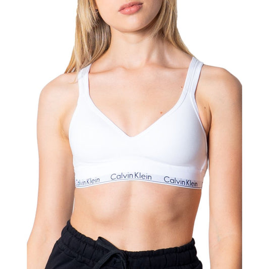 Calvin Klein Underwear White Polyester Bra