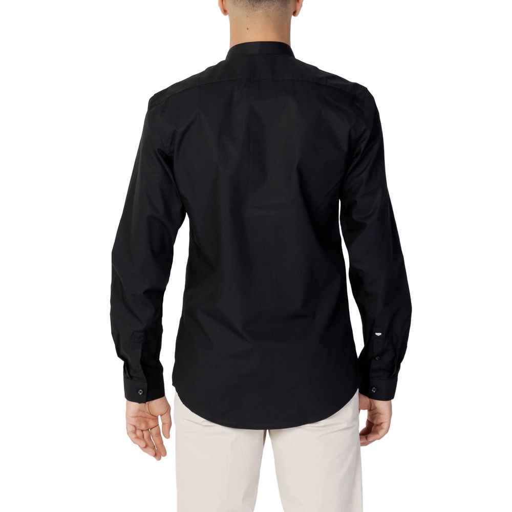 Schwarzes Baumwollhemd von Antony Morato