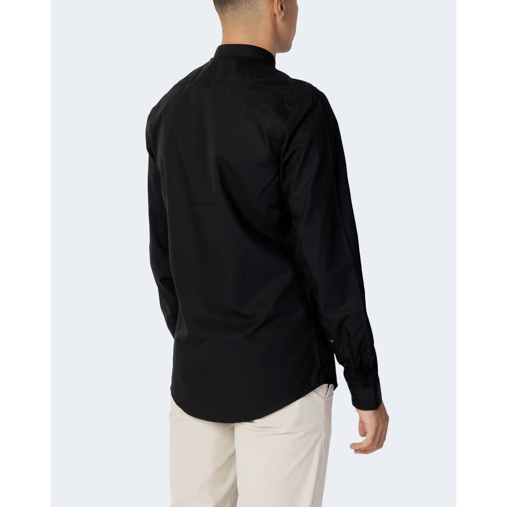 Schwarzes Baumwollhemd von Antony Morato