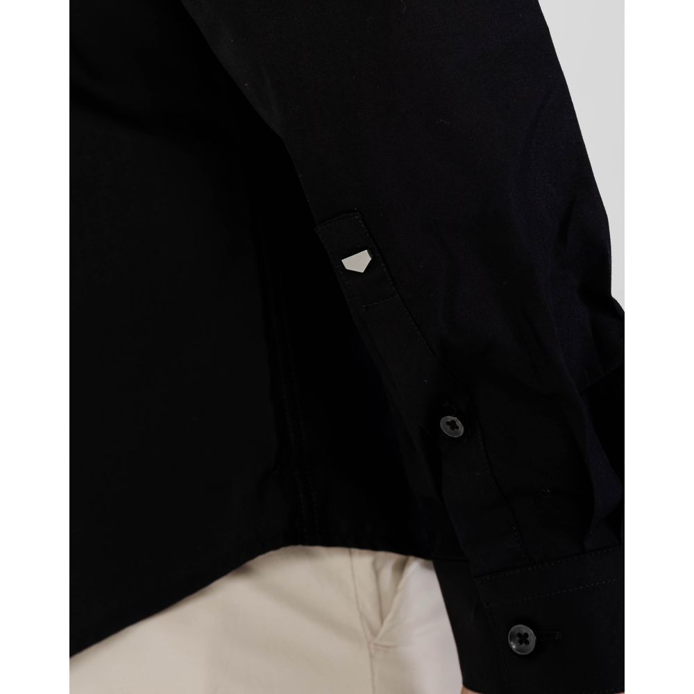Schwarzes Baumwollhemd von Antony Morato