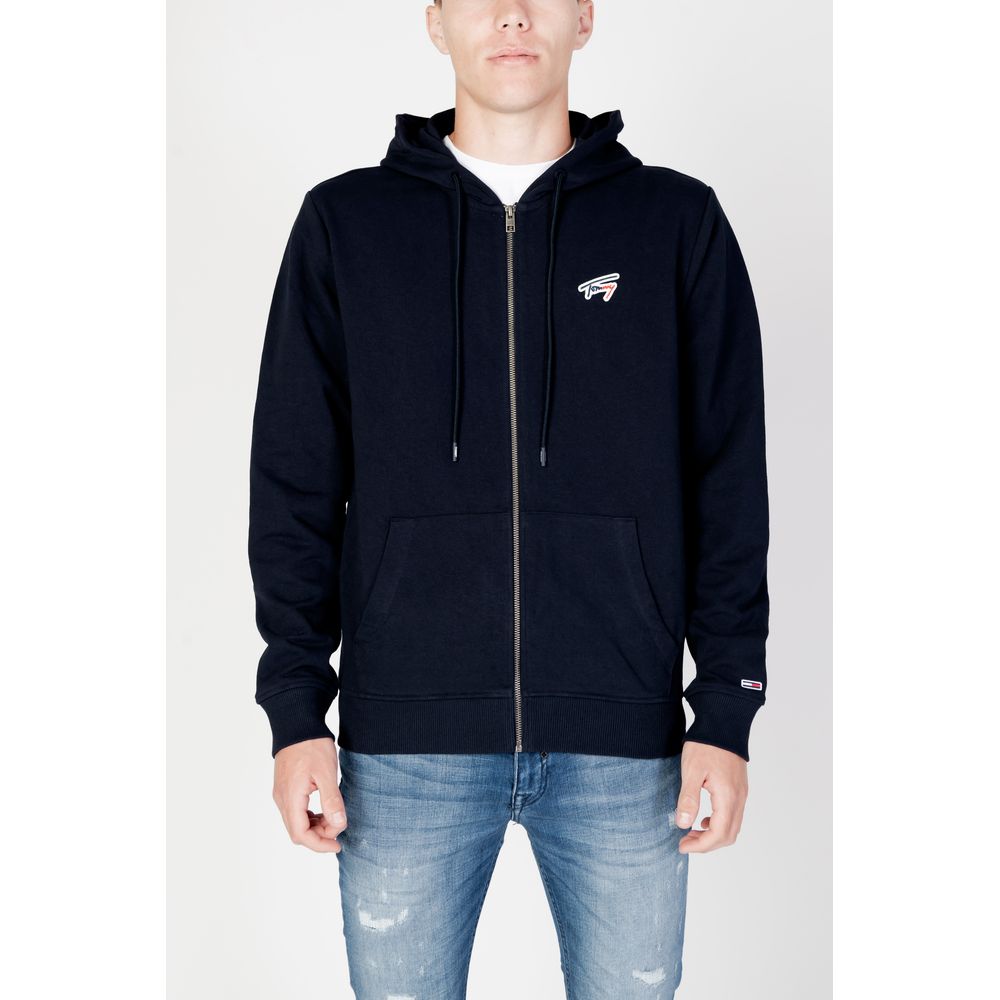 Tommy Hilfiger Jeans – Pullover aus Bio-Baumwolle, Blau