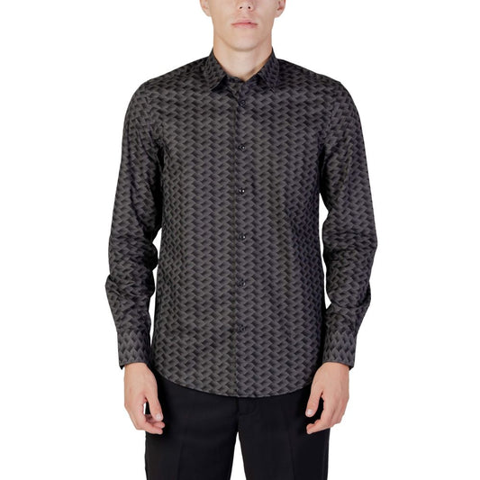 Chemise en coton grise Antony Morato