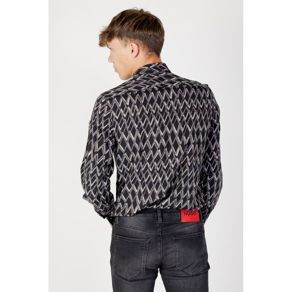 Antony Morato Schwarzes Baumwollhemd