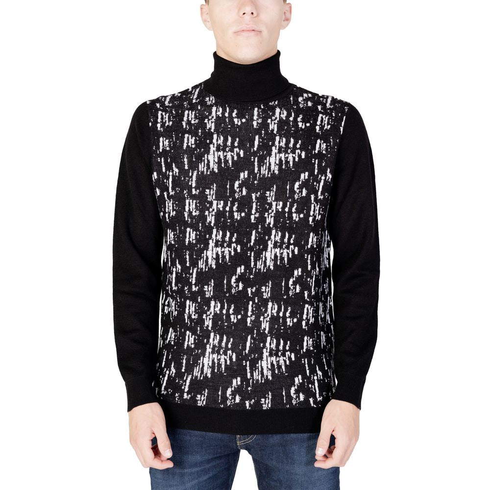 Maglione Nero in Lana Antony Morato