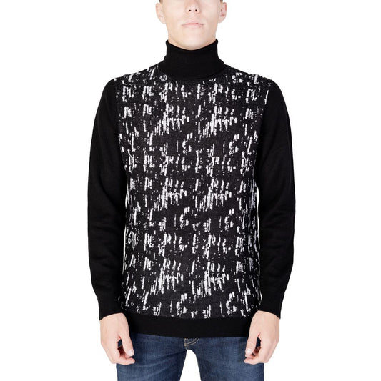 Maglione Nero in Lana Antony Morato