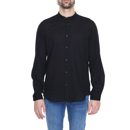 Camicia Nera in Cotone Antony Morato