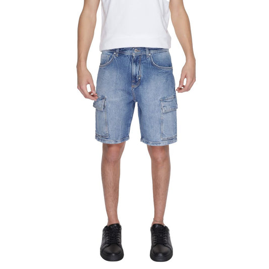 Antony Morato Blu Cotone Corto