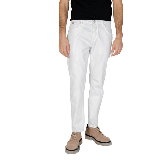 Jean et pantalon en coton blanc Antony Morato