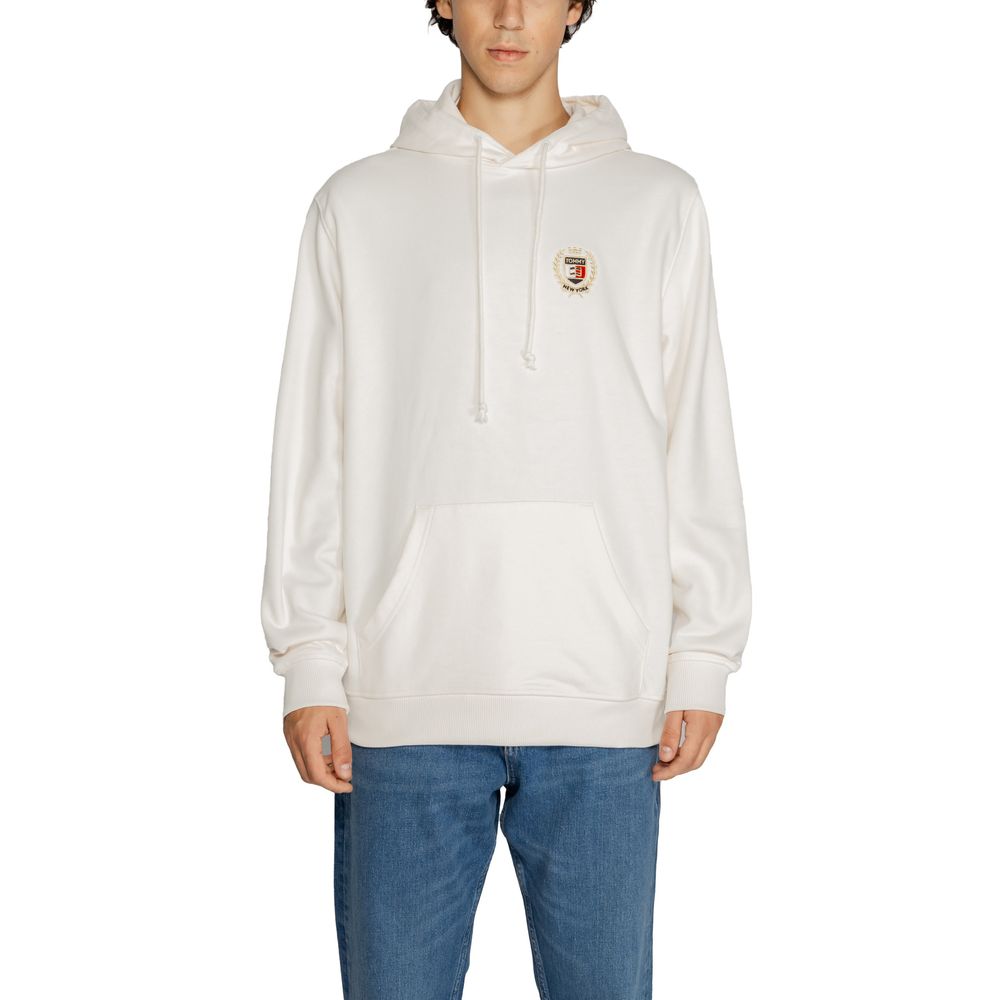 Tommy Hilfiger Jeans – Weißer Baumwollpullover