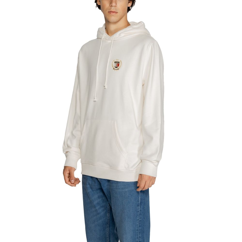 Tommy Hilfiger Jeans – Weißer Baumwollpullover