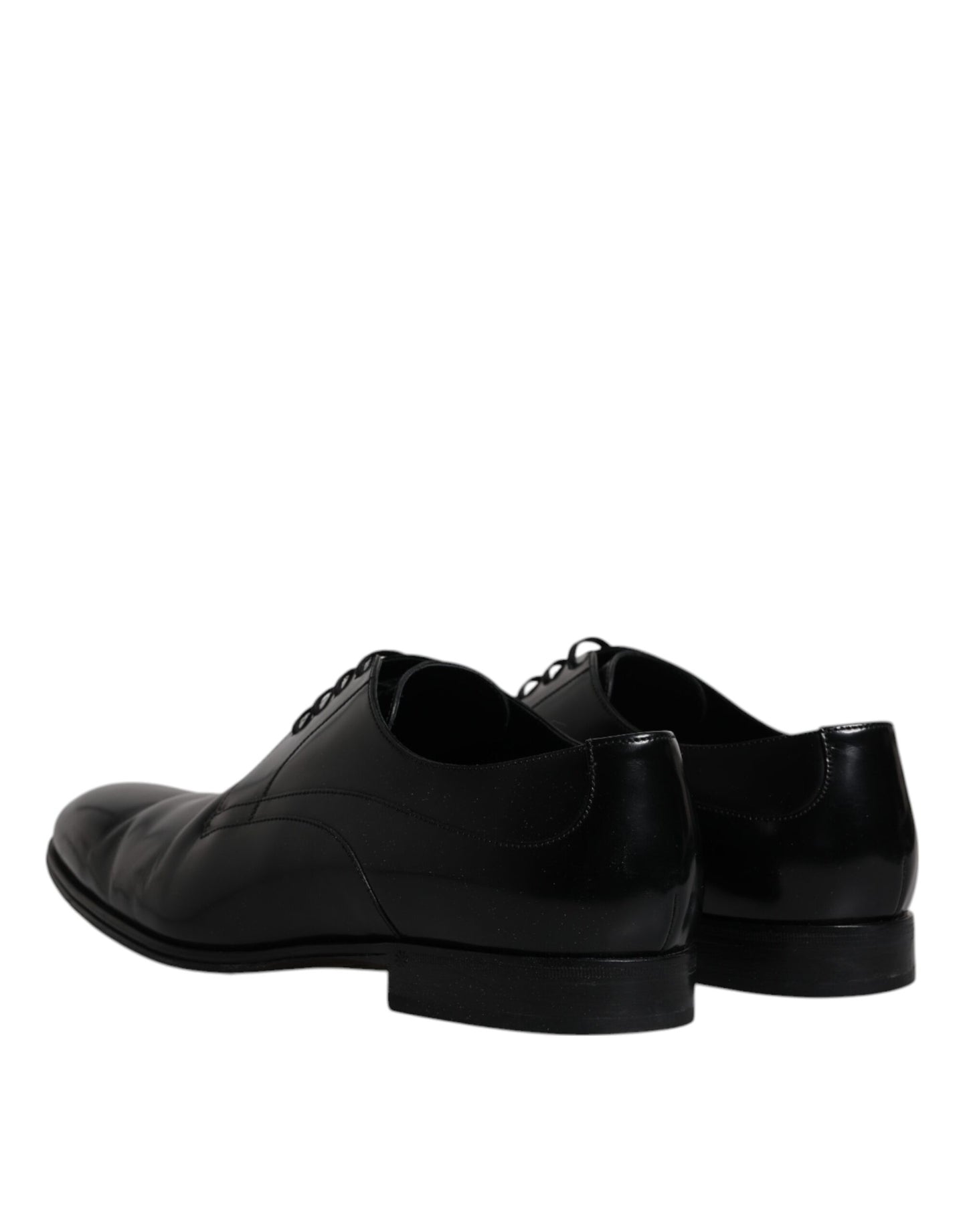 Dolce & Gabbana – Formelle Derby-Schuhe aus schwarzem Leder für Herren