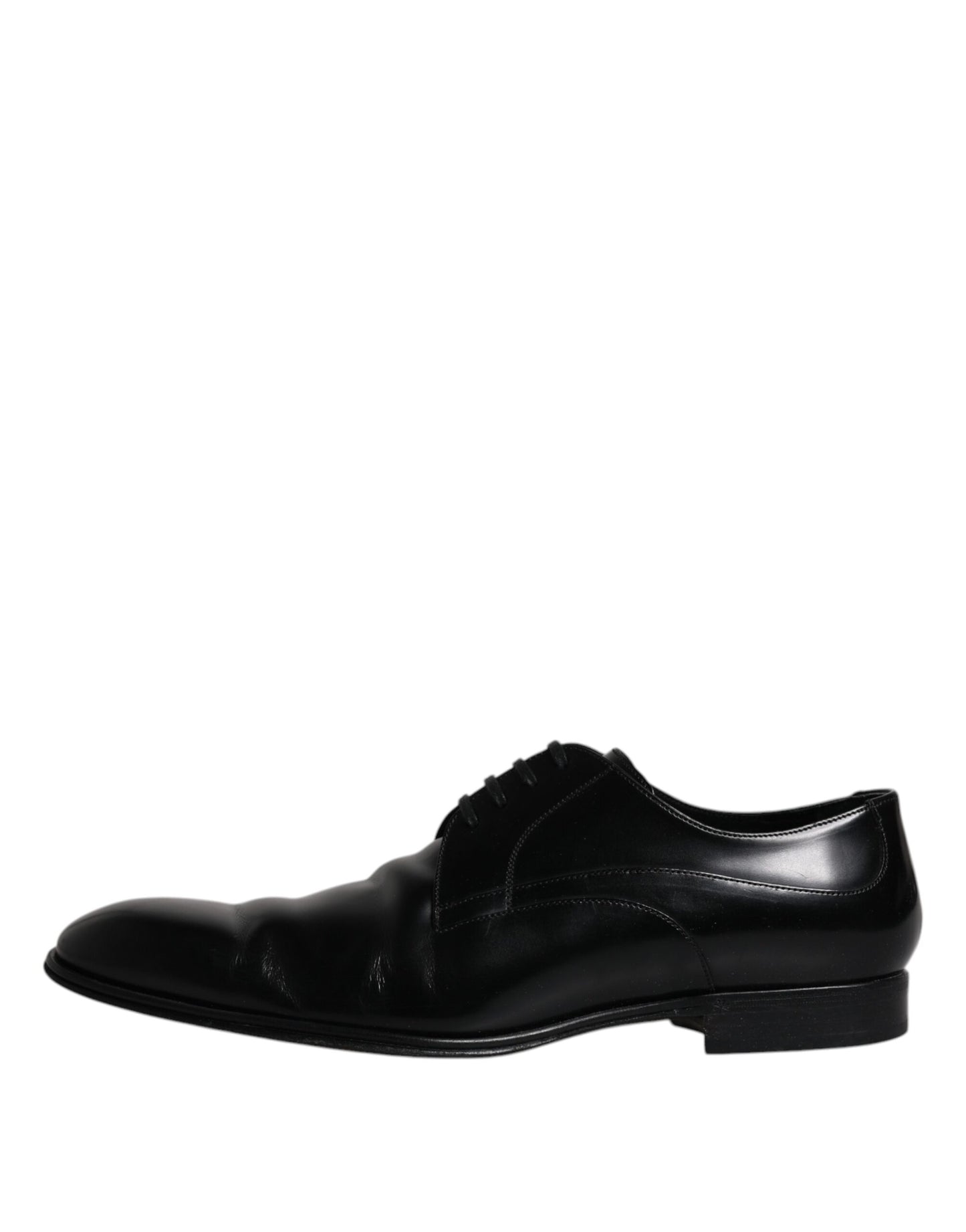 Dolce & Gabbana – Formelle Derby-Schuhe aus schwarzem Leder für Herren