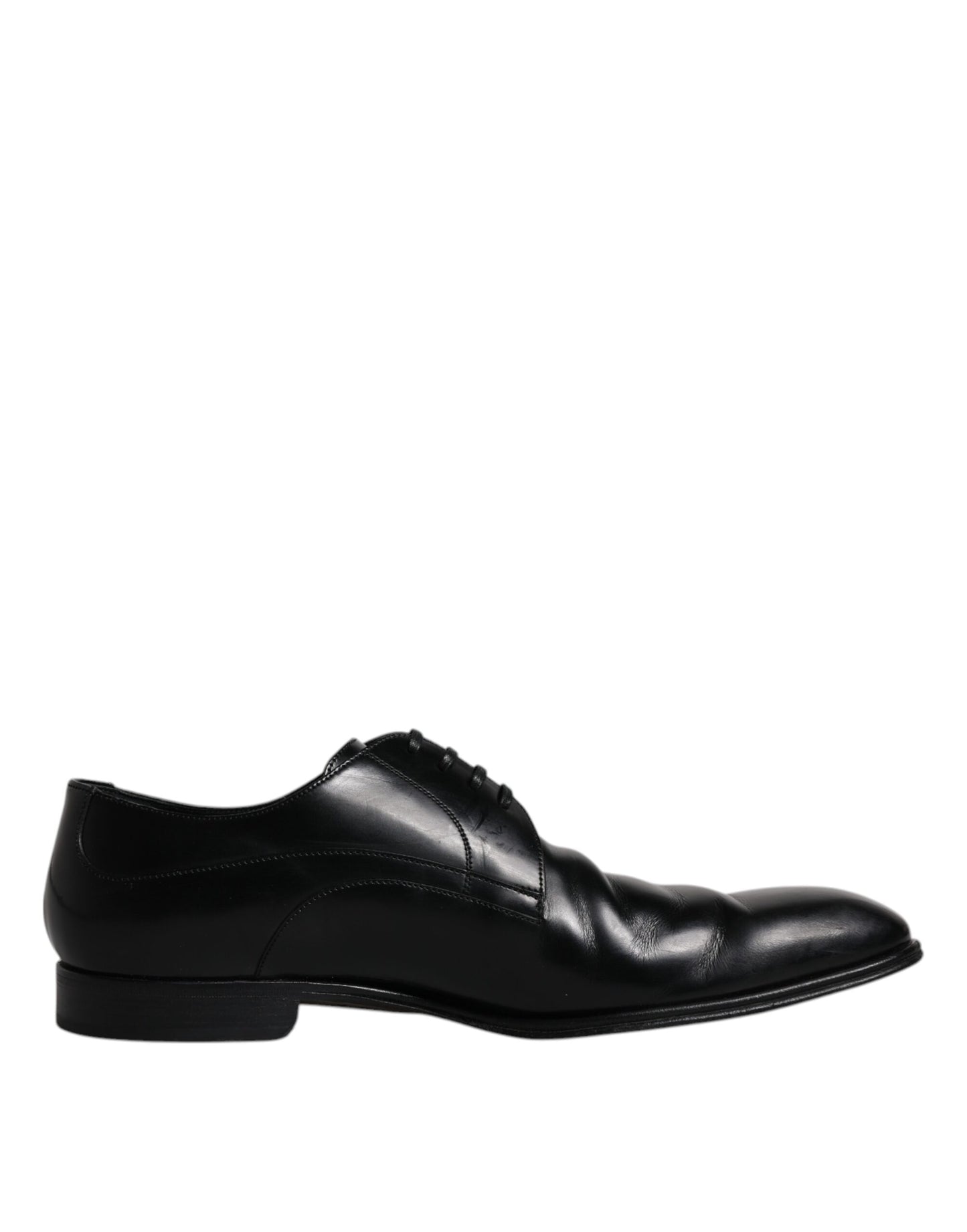 Dolce & Gabbana – Formelle Derby-Schuhe aus schwarzem Leder für Herren