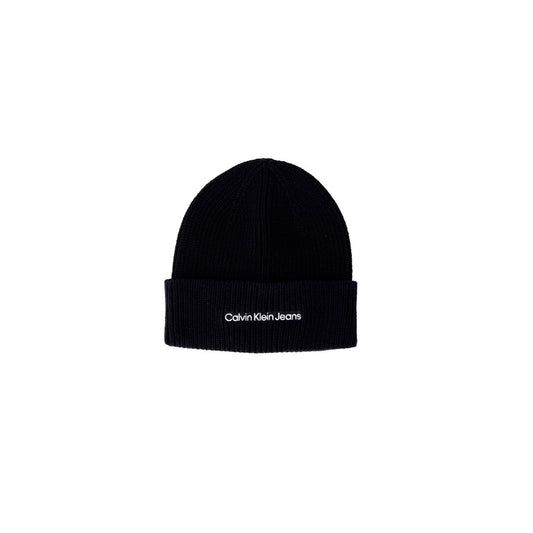 Calvin Klein Jeans – Schwarzer Baumwollhut