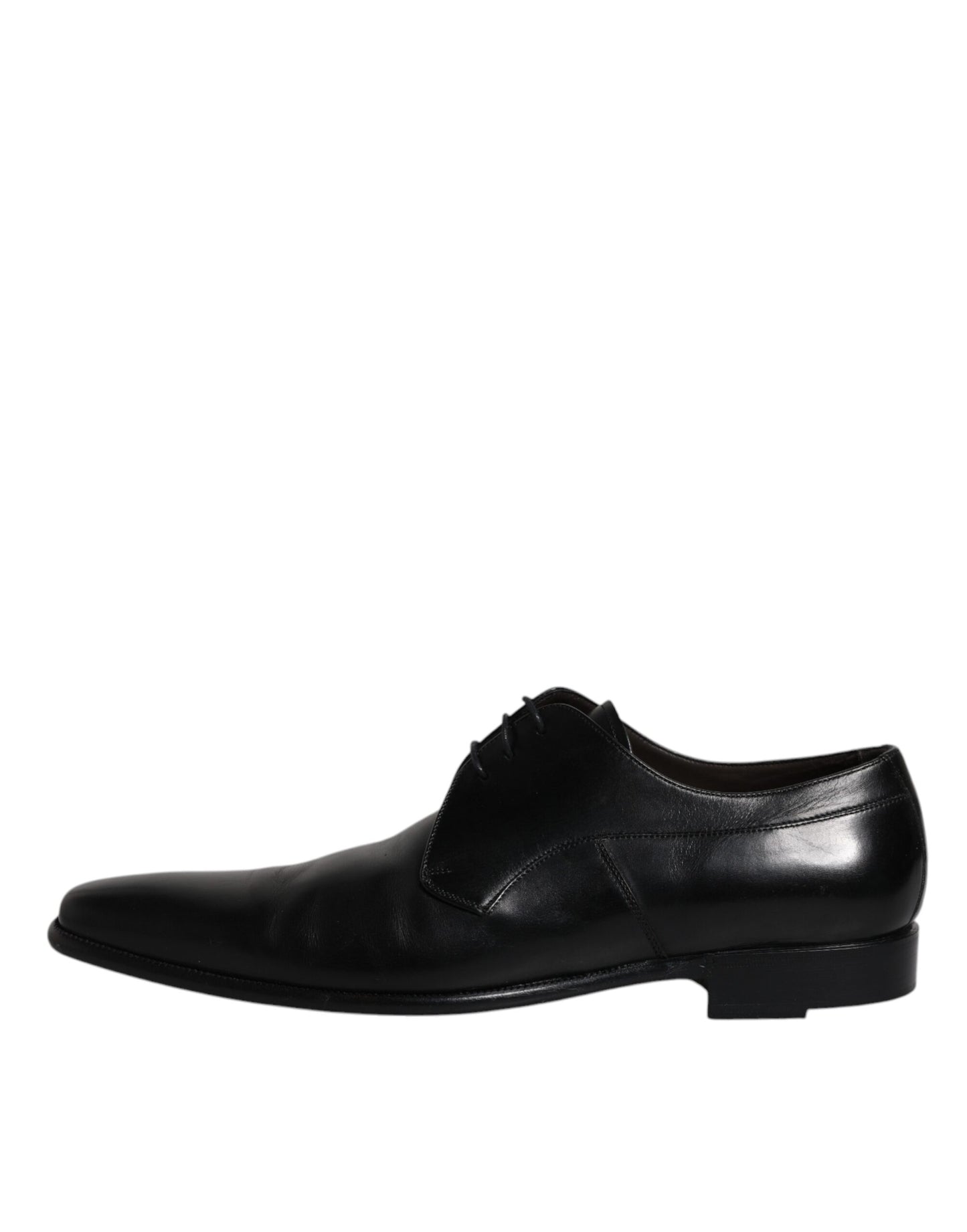 Dolce & Gabbana – Derby-Schuhe aus schwarzem Leder für Herren