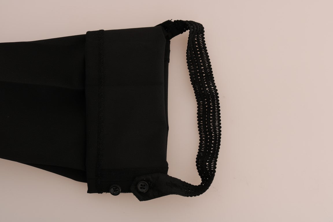 Pantaloni leggings elasticizzati neri