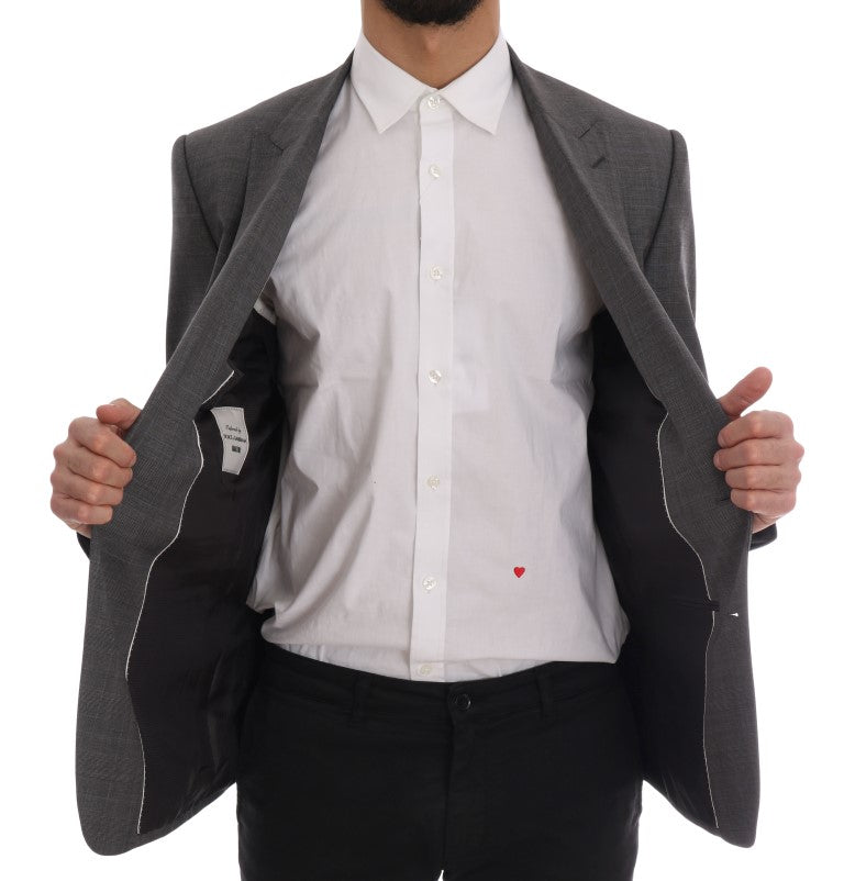 Blazer slim MARTINI de lana gris