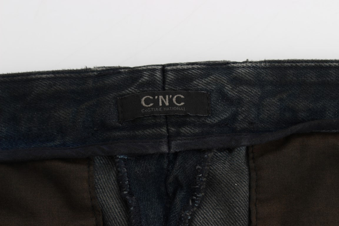 Jeans en denim bleu slim fit Chic de Costume National