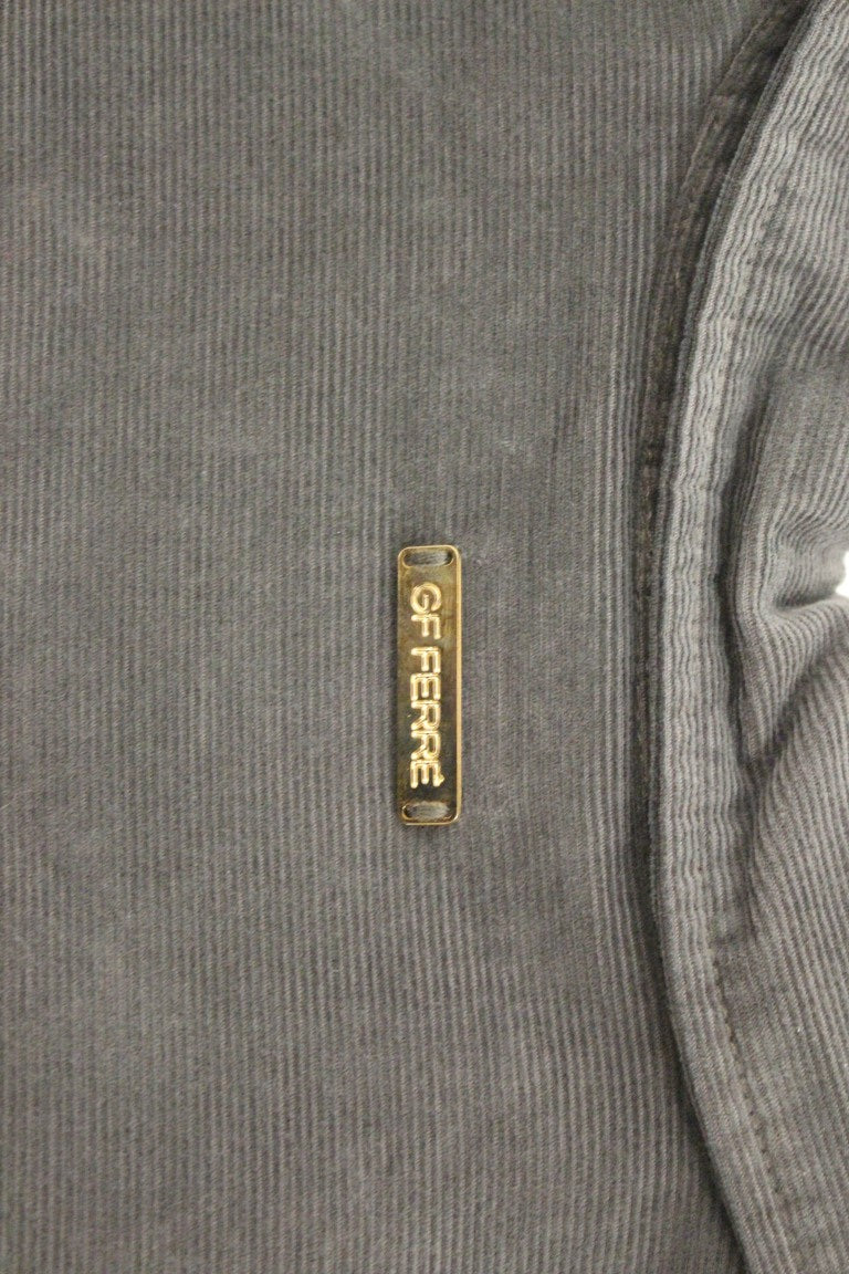 GF Ferre Chic Grünes Baumwoll Freizeit Herrenhemd