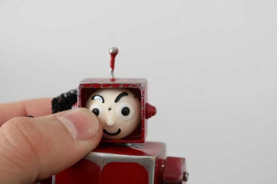 Dolce & Gabbana Rot Schwarz Roboter Klar Kristall Stirnband Tiara Diadem