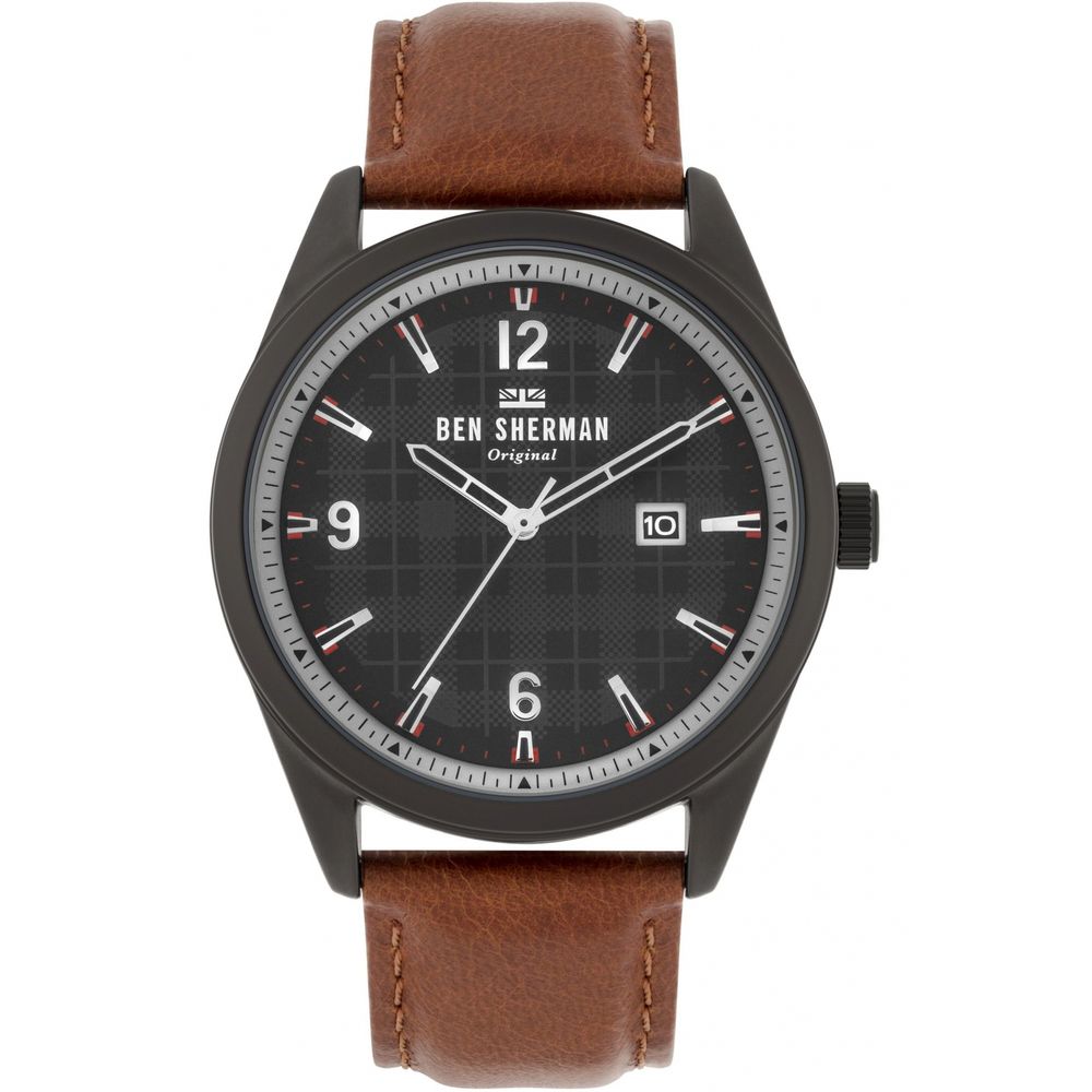 Orologio in pelle marrone Ben Sherman
