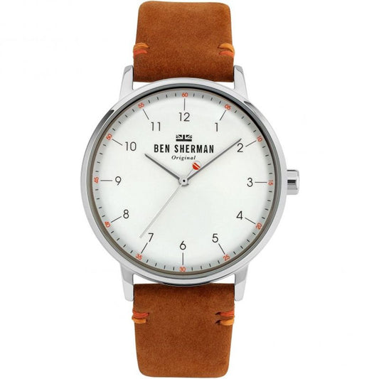Orologio in tessuto marrone Ben Sherman