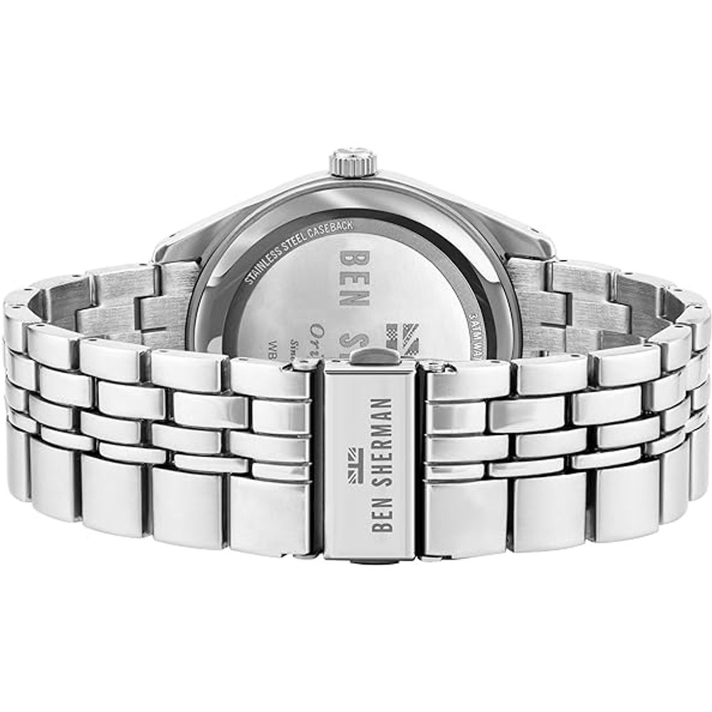 Orologio in Acciaio Inossidabile Grigio Ben Sherman