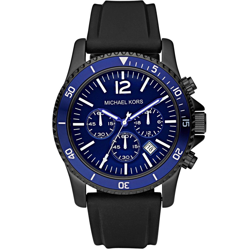 Michael Kors – Schwarze Kautschukuhr