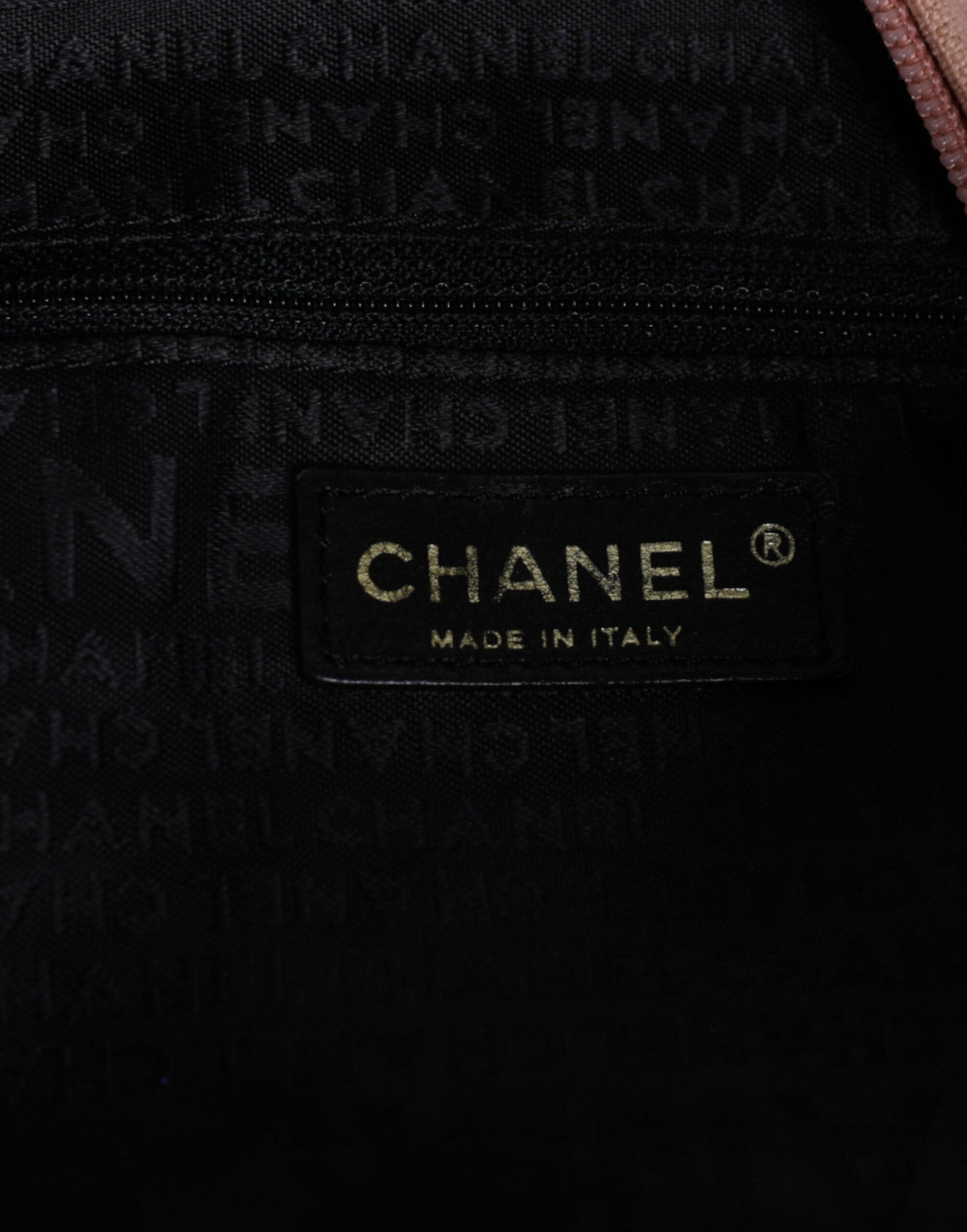 Sac à main imprimé en toile Parfait de la collection Croisière Rose de Chanel