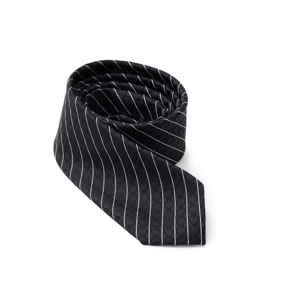 Dolce & Gabbana Schwarze Krawatten und Fliegen aus Polyester