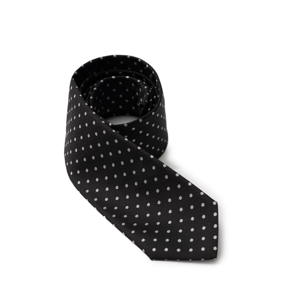 Dolce & Gabbana Schwarze Seidenkrawatten und Fliege