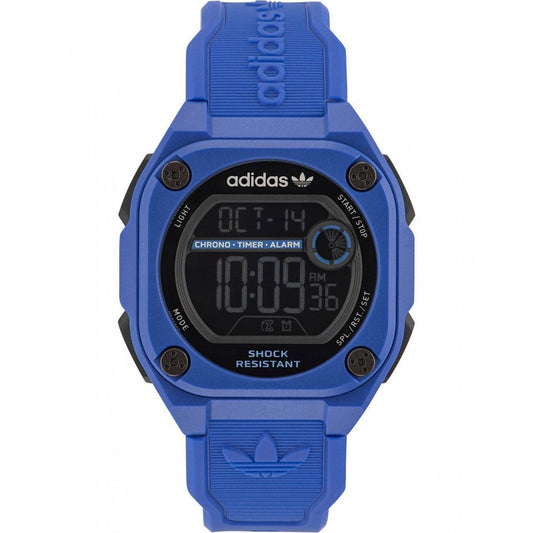 Montre en silicone bleue Adidas