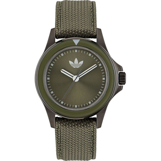 Montre en tissu verte Adidas
