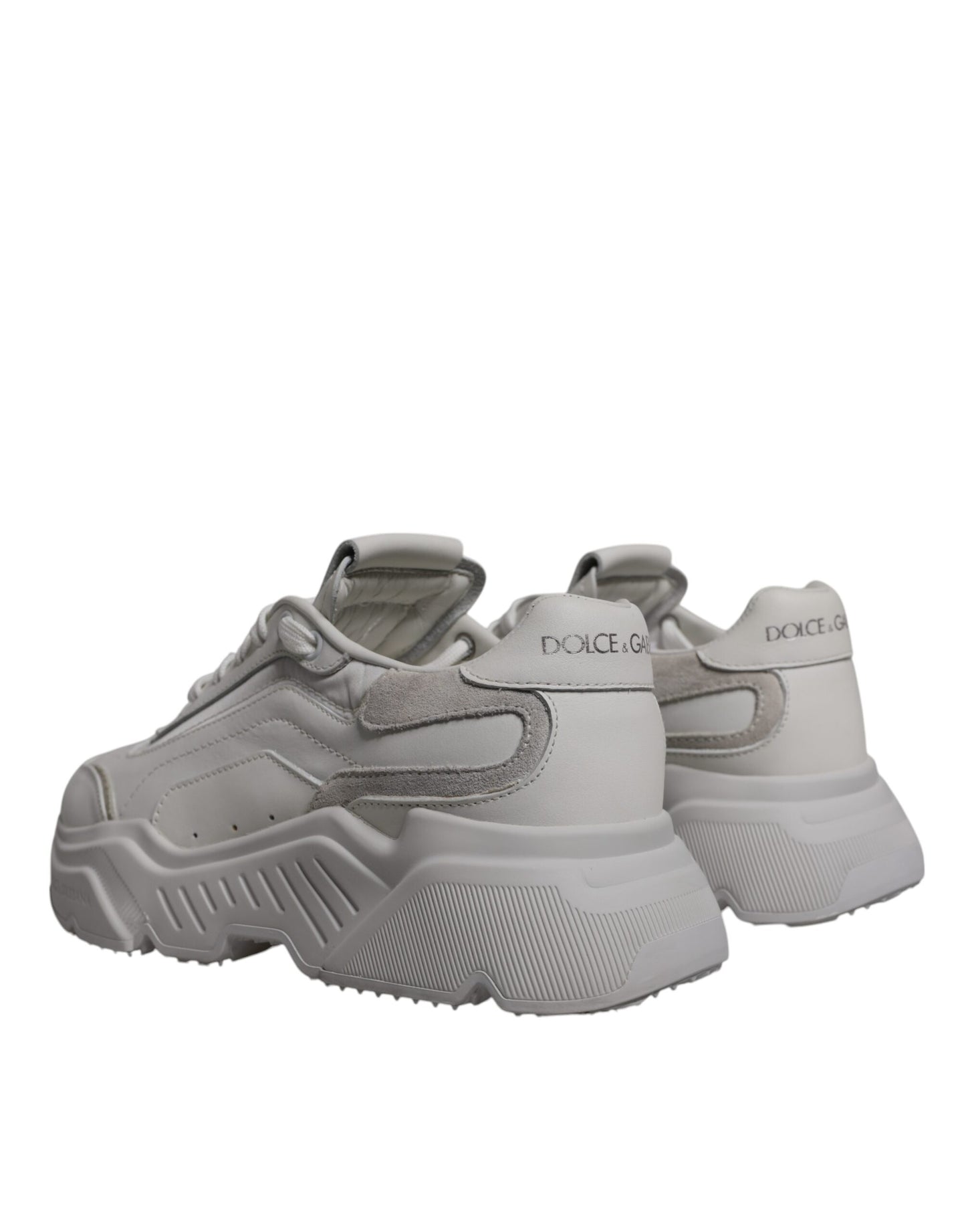 Dolce & Gabbana – Weiße Daymaster Low Top Sneakers