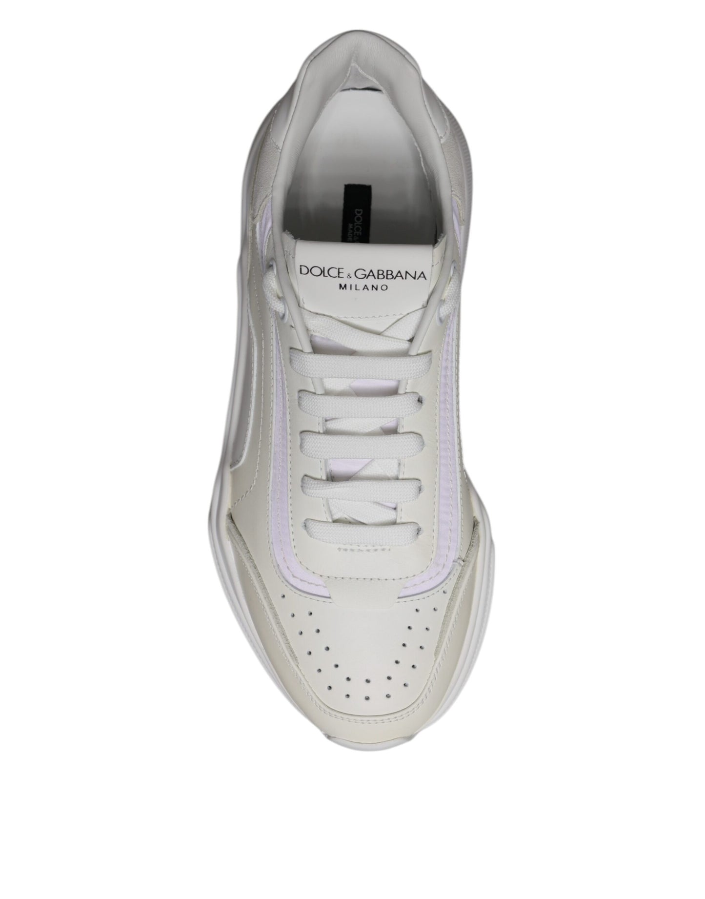 Dolce & Gabbana White Daymaster Low Top Sneakers Shoes (Copy)