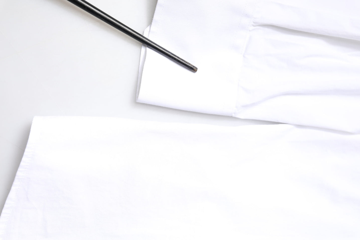 Dolce & Gabbana Weiß GOLD Baumwolle Langarm Herren Hemd