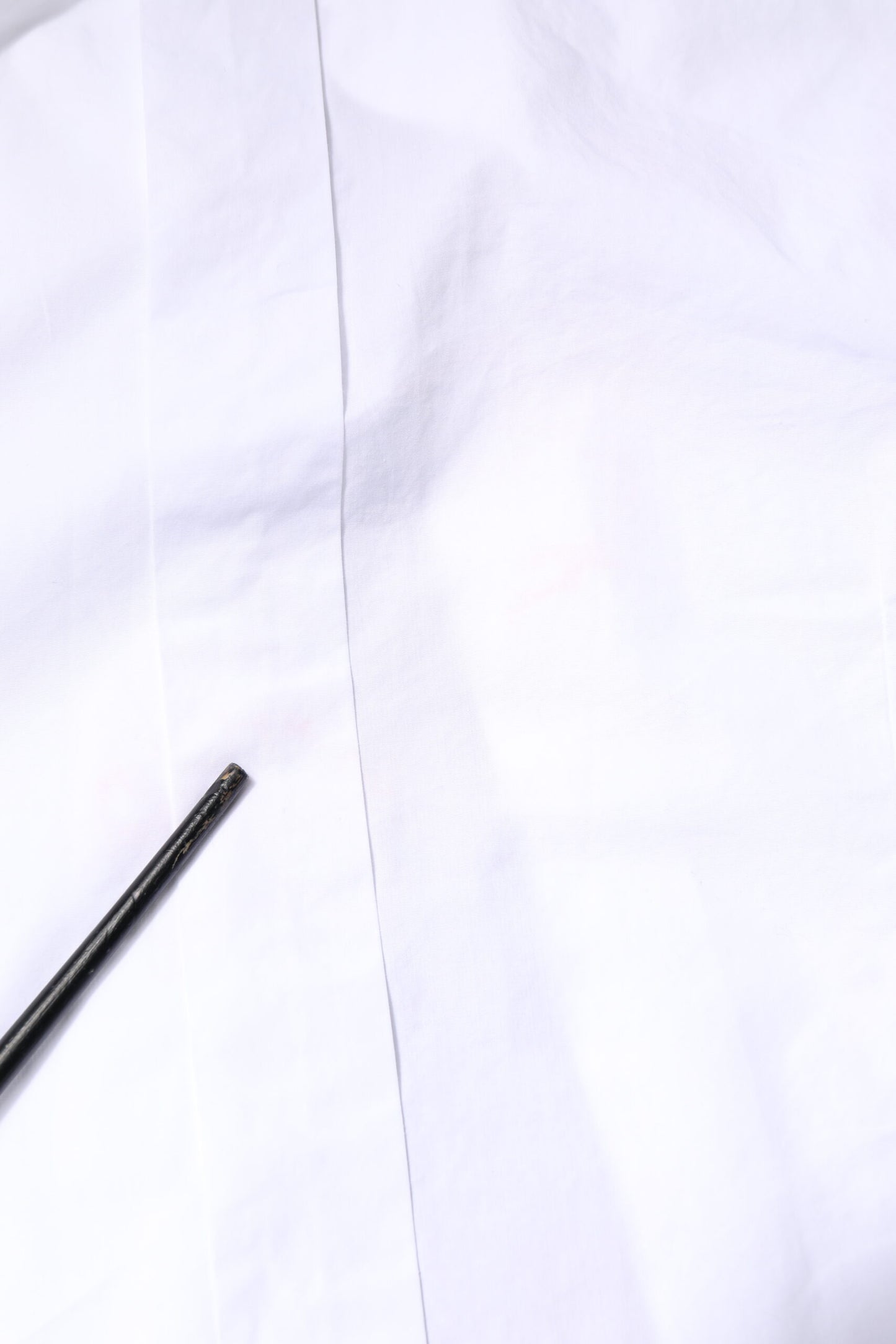 Dolce & Gabbana Weißes GOLD Baumwollpopeline-Hemd mit Latz