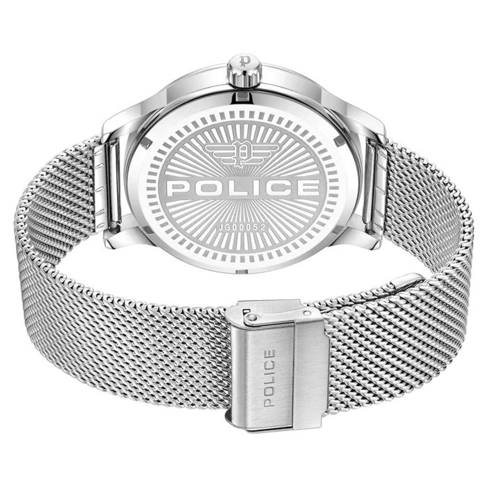 Police Gray Stainless Steel Stainless Steel Watch