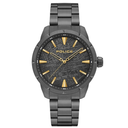 Police Black Stainless Steel Stainless Steel Watch