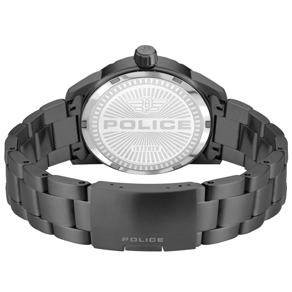 Police Black Stainless Steel Stainless Steel Watch