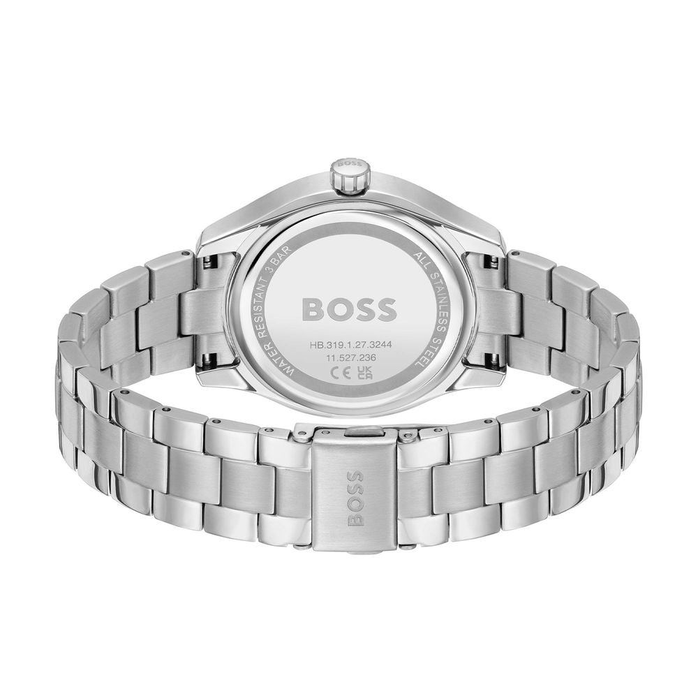 Hugo Boss Silver Stainless Steel Stainless Steel Watch