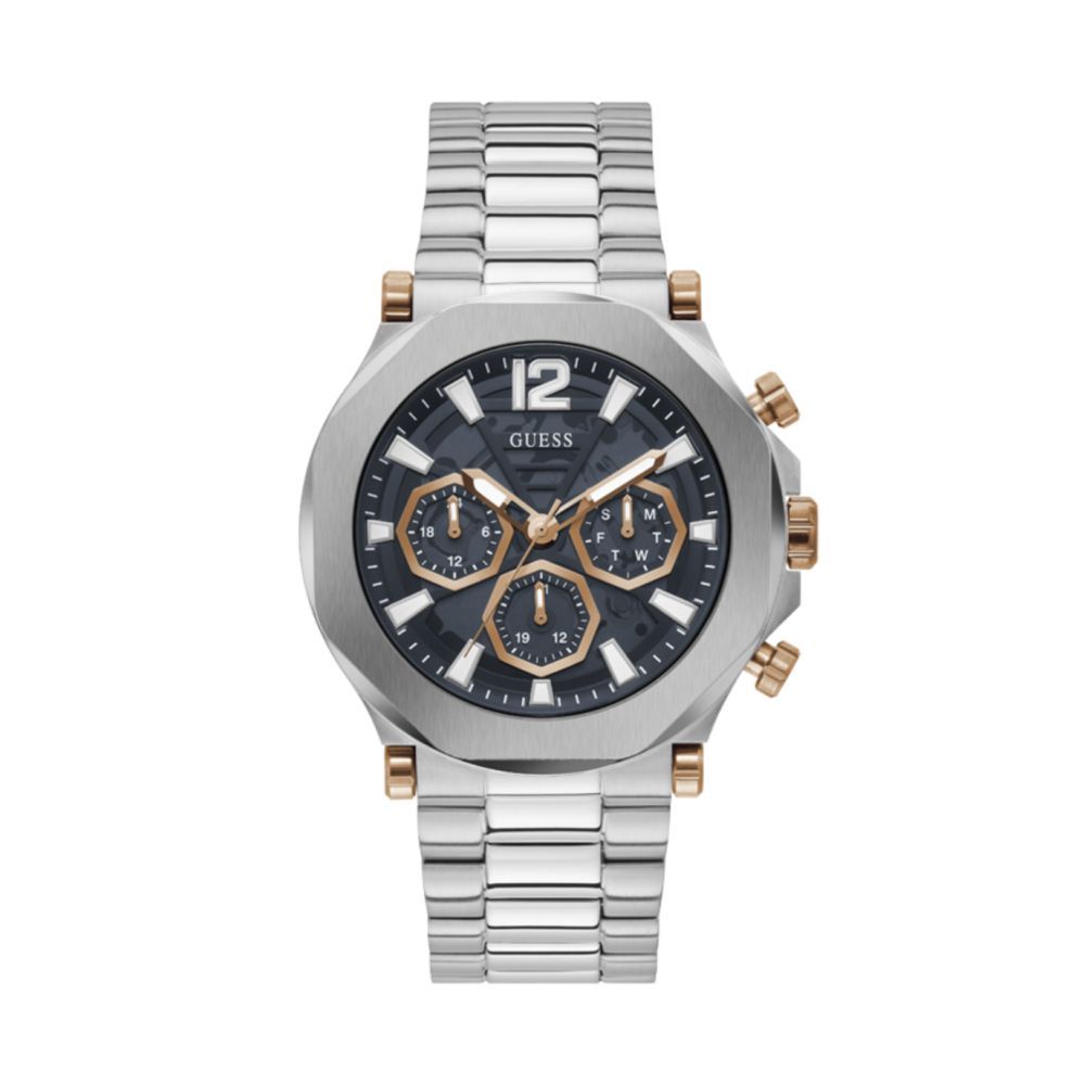 Guess Gray Stainless Steel Stainless Steel Watch