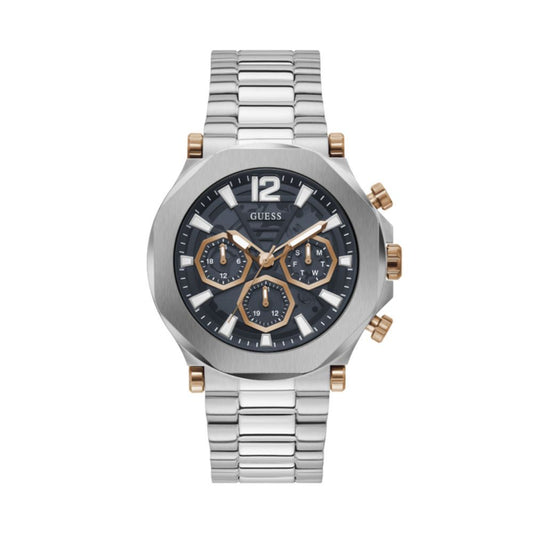 Guess Gray Stainless Steel Stainless Steel Watch